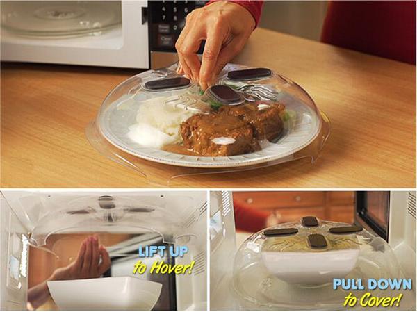 The Magnetic Hover Top Microwave Cover