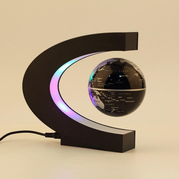 Levitating Globe with LED Light