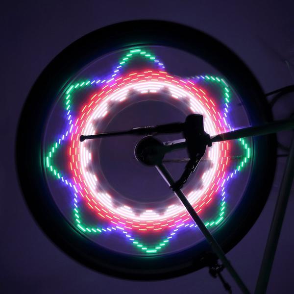 Colorful Bicycle Wheel Lights