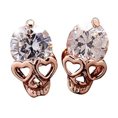 Fashion - Skull Stud Earrings