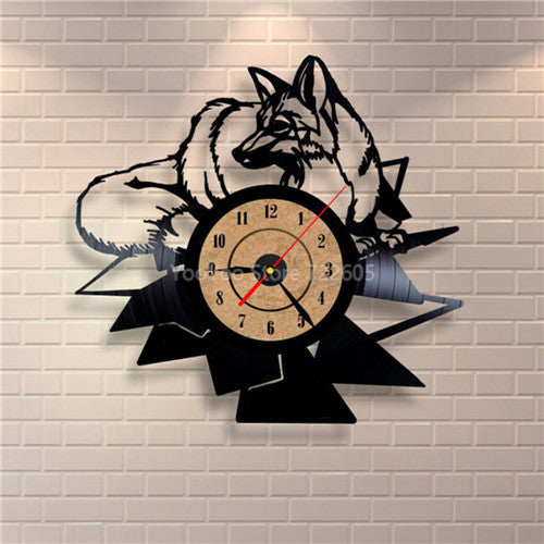 Home Decor - 3D Animal Wall Clock Vinyl
