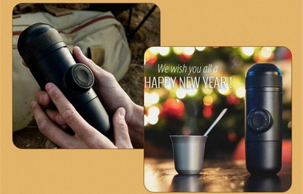 Minipresso Espresso Mini Coffee Machine Outdoor Travel DIY Coffee Filter Handheld Pressure Mini Manual Portable Coffee Maker