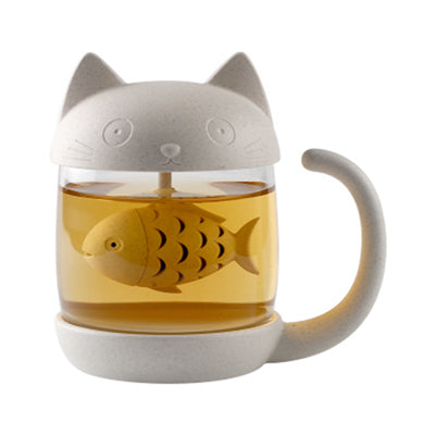 Creative Breakfast Cat Mug