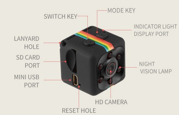 Newest Hot Mini Camera SQ8 SQ9 SQ11 HD Camcorder HD Night Vision Mini Camera 1080P Aerial Sports Mini DV Voice Video Recorder