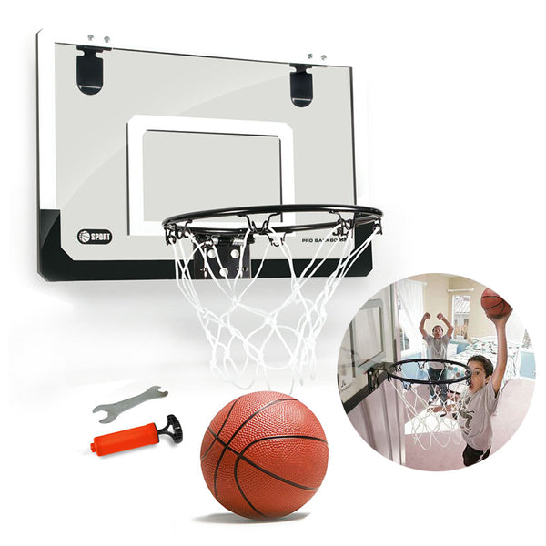 HOT SALE Mini Basketball Hoop With Ball 18 inch x12 inch Shatterproof Backboard