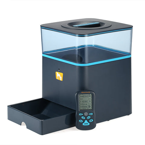 Programmable 4.5L LCD Automatic Feeder for Cat Dog with Remote Control Pet Dry Food Dispenser Dish Bowl 1-3 Meal/Day + Voice Recording