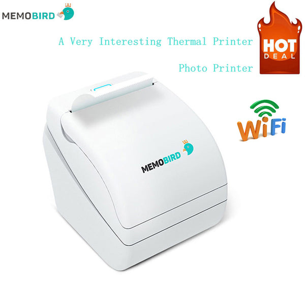 Printers Memobird G1 New  Thermal Printers barcode Printers WiFi Wireless Remote Phone Photo Printer any language