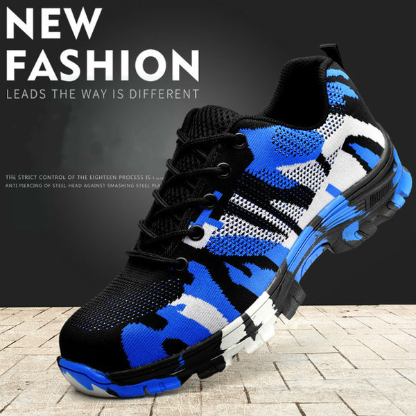 Smash and piercing safety protective shoes men shoes