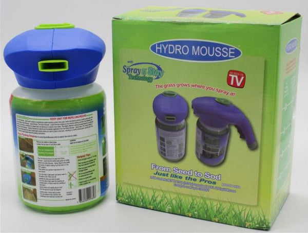 Hydro Mousse Liquid Lawn Grass Growth Garden Sprayer Bottle Seed Sprinkler Liquid Lawn System Grass Plastic Watering Quick Easy