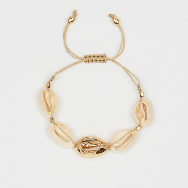 Fashion Hot Shell Necklace Bracelet Set 3 Different Design Gold Necklace Set