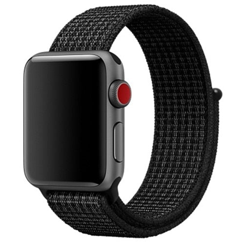 Sport loop Strap For Apple Watch band 42mm 38mm apple watch 4 3 band iwatch band 44mm 40mm correa pulseira 42 44 nylon watchband