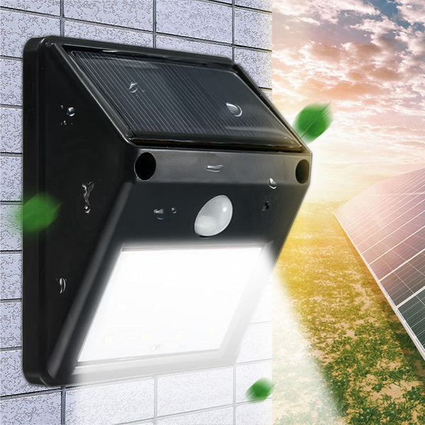 Solar-Powered Motion Sensor Security Light