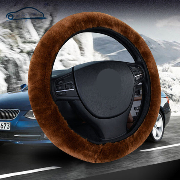 Thick Fur Steering Cover