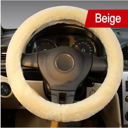 Thick Fur Steering Cover
